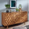 Finebuy Sideboard 138X76X45 Cm Sheesham Massivholz Anrichte Mit Intended For Sideboard Wohnzimmer