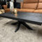 Mokana Furniture Couchtisch Mango Rechteckig Schwarz in Couchtisch Schwarz Holz