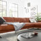 Interliving Sofa Serie 4004 - Ecksofa, Cognacfarbenes Longlife pertaining to Ecksofas